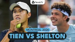 Learner Tien vs Ben Shelton For A Spot In The Final | Montreal 2026 Match Highlights screenshot 1