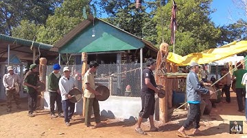 Lễ Pơthi [Lễ bỏ mả] của người Jrai Tây Nguyên tại làng Kép xã ia Mơ Nông- Chư Păh- Gia Lai 2-2025