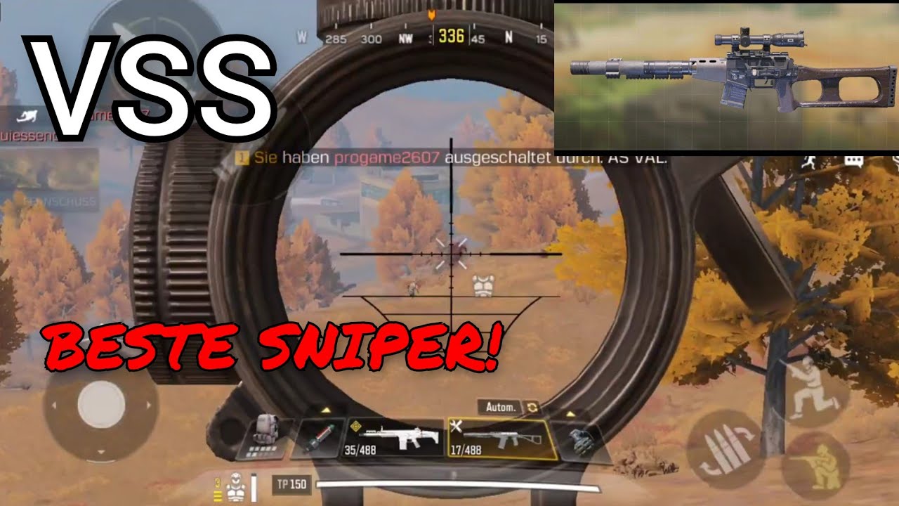 DIESE SNIPER ist BESSER als die ARCTIC .50! VSS Gameplay! BESTE SNIPER in COD Mobile Battle Royale!