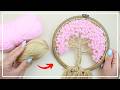 Nouvelle ide tonnante  sakura en fleurs de yarn  belle dcoration murale printanire  diy