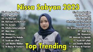 Nissa Sabyan [ Top Spesial 2023 ]  LAGU SHOLAWAT NABI MERDU TERBARU 2023 Penyejuk Hati