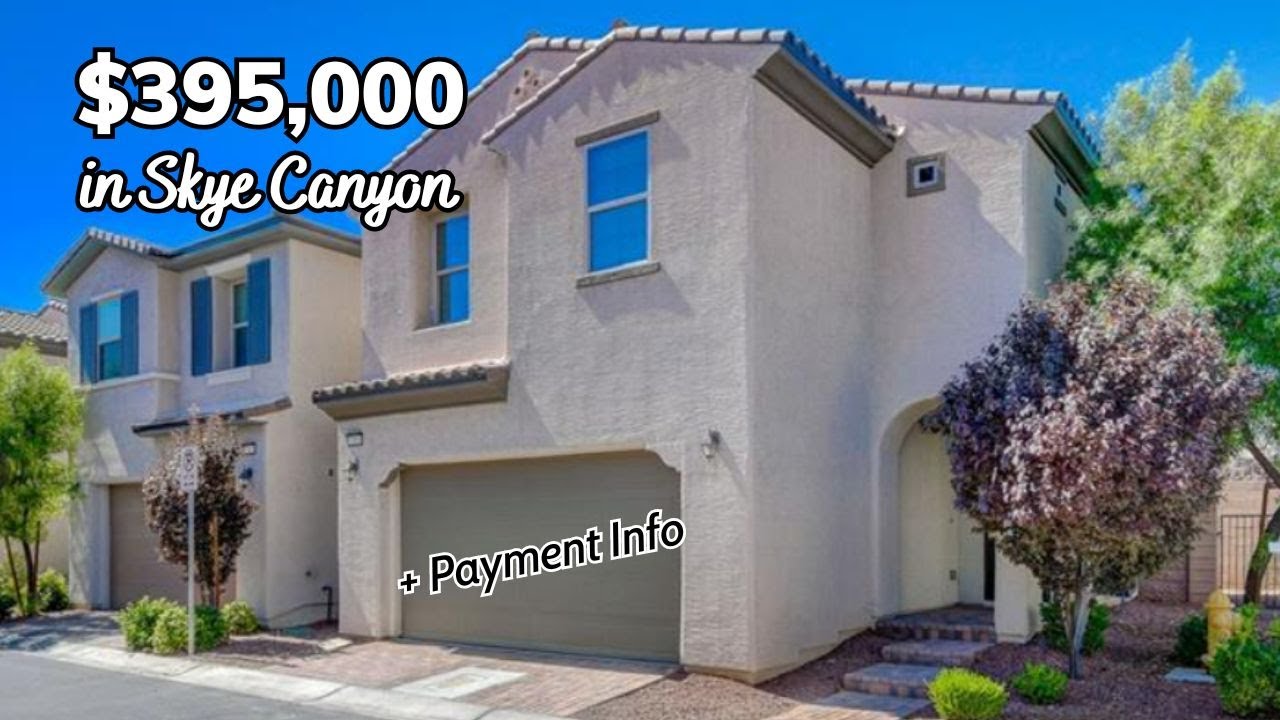 4 Bedroom Home for Sale in Skye Canyon, Las Vegas YouTube