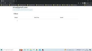 CS50 Web Mail Assignment