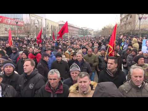 Protestë në përkrahje të Haradinajt