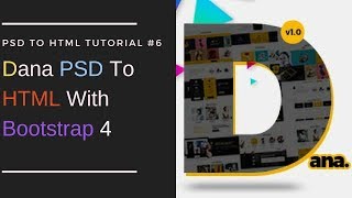 Dana Themeforest PSD To HTML With Bootstrap 4 Part-6 (Testimonial Area)