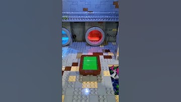 How To Build A LEGO Pool Table #shorts #lego #tutorial