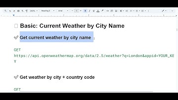 Exploring OpenWeather and Testing APIs in Postman