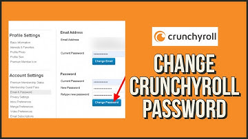 How to Change Crunchyroll Account Password in 2 Minutes?