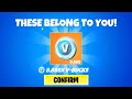 FREE VBUCKS MAP in FORTNITE!