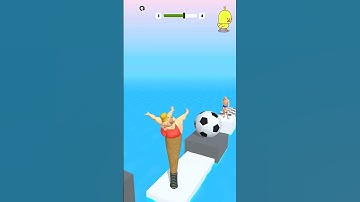 Squeezy Girl Baloon Crushed #003 #fun #mobilegame    #amogus   #shortsfeed    #crush #shortsfeed