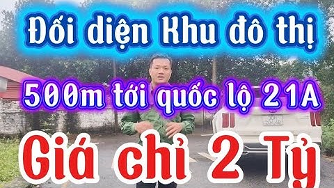 2 Tỷ mua được đất đối diện Khu đô thị Thiên Mã - Rẻ không thể tin nổi! BĐS đất nền đầu tư Hòa Lạc 