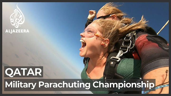 Qatar hosts World Military Parachuting Championships for first time
