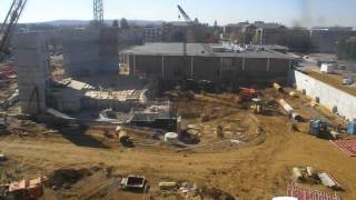Virginia Tech: Center for the Arts construction time-lapse