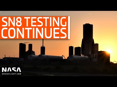 SpaceX Boca Chica - SN8 Pressure Testing, RCS Thruster Test - Bluezilla Disassembled