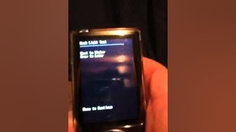 Ipod nano secret menu