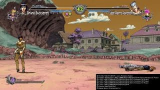 JoJo's Bizarre Adventure: All-Star Battle R - Bruno Bucciarati Vs Polnareff