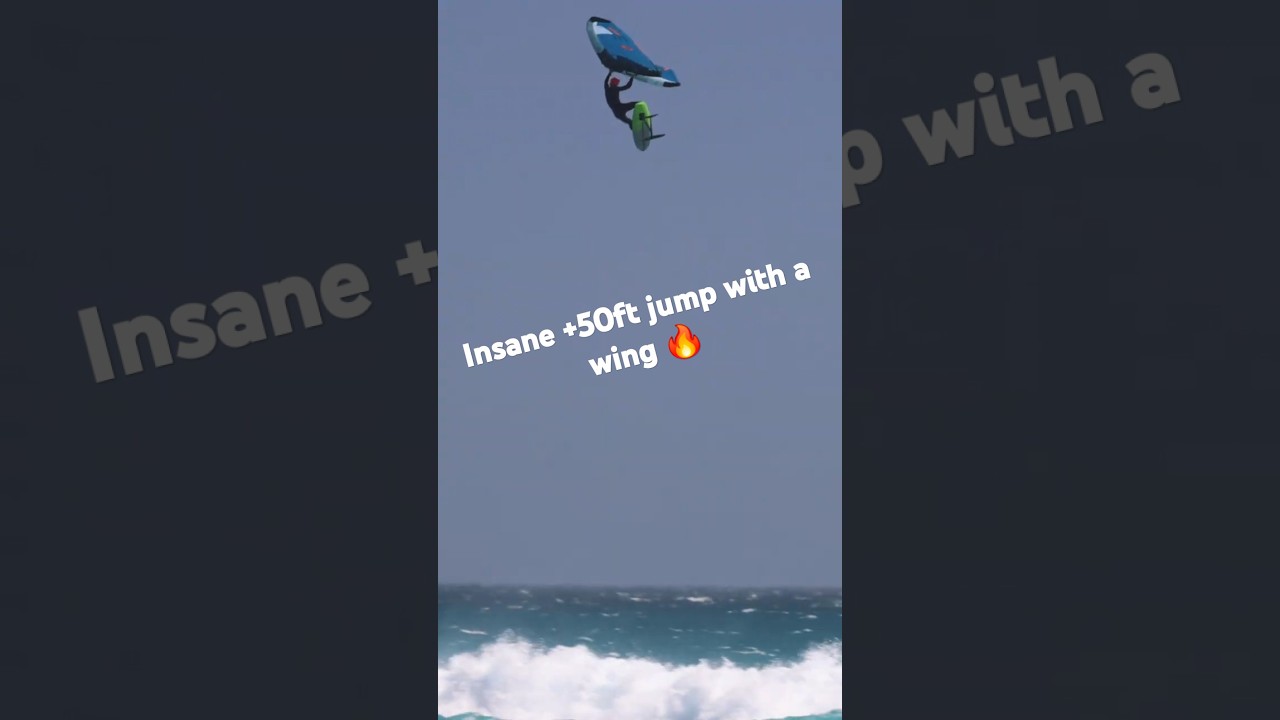 SURVIVING +50ft Jumps on a wing