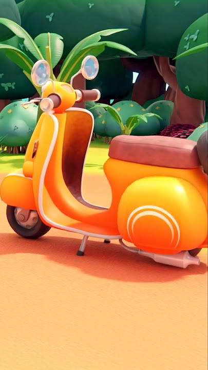 Vespa Tok Dahlan jatuh. #alifanis #animasilucu #animation #kidsvideo #alif #adhd