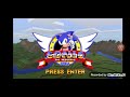 jogando Sonic no Minecraft(ler descrição