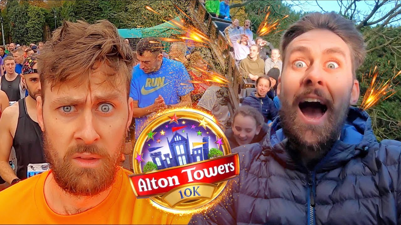 Первый в истории забег на 10 км в Alton Towers