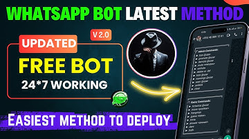 How to create Whatsapp bot for Free || Whatsapp bot free