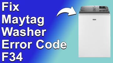 Maytag Washer Error Code F34 (Items Detected In The Washer - How To Fix It Quickly!)