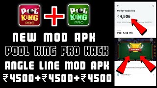 Pool King Pro New M°d Apk Angle Line H@ck |  ₹4500+₹4500+₹4500 | Instant Paytm Cash | Smart Tech screenshot 1