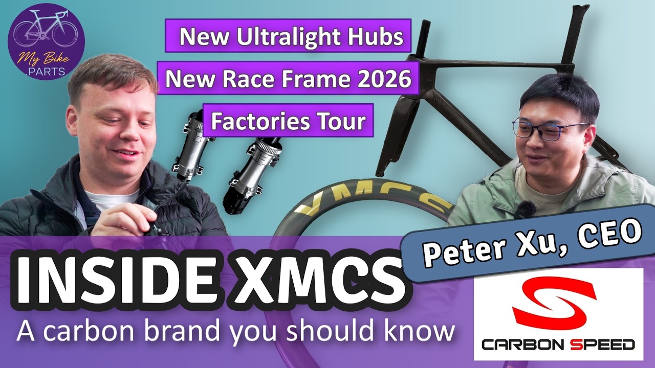 This Carbon Wheel Factory Builds Its Own Hubs - And a Frame You Haven’t Seen Before | Peter Xu XMCS