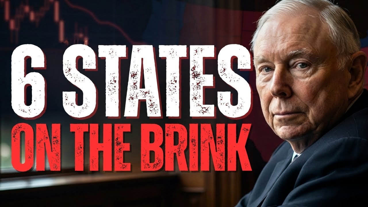 Charlie Munger Warns: These 6 States Will Collapse First in the 2026 Recession