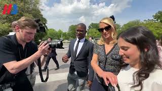 Paris Hilton swarmed on Capitol Hill as she advocates for Stop Institutional Child Abuse Act