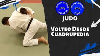 Judo - Técnica Ne Waza. Volteo desde cuadrupedia