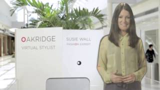 Oakridge Centre's Virtual Presenter - Susie Wall