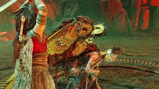 God Of War Ragnarok - Freya Executes Gna