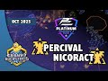 Percival vs Nicoract - TvT | Platinum StarCraft 2 League October 2025 | Monthly SC2 Tournament