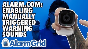 Alarm com: Enabling Manually Triggered Warning Sounds