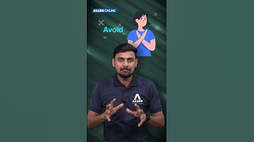How to Avoid Negative Marking in JEE? | Stop Making Silly Mistakes | JEE 2025 | ALLEN