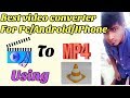 How to Convert wmv video to mp4 without any ... - YouTube