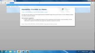 Episode 7 : Google Chrome problème de connection