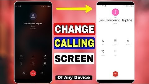 Change calling screen of Realmi X2 Or Any Android Device Without Root 👌