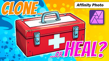 Touch-Up Tools Explained - Tutorial for Affinity Photo