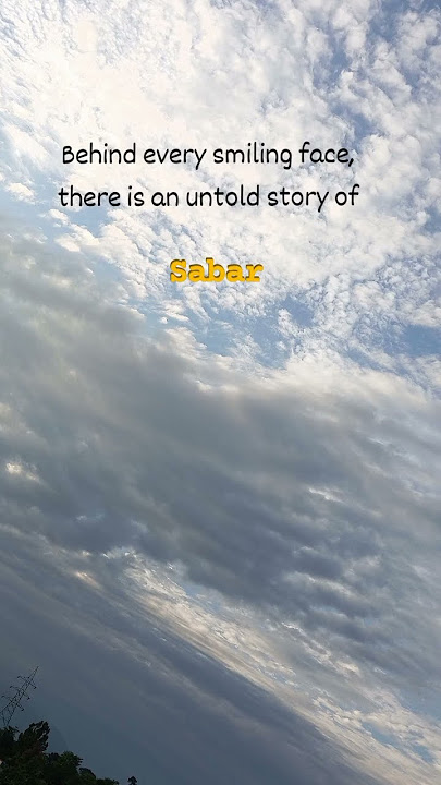 sabar ✨ #shorts #youtuebshorts #clouds #viral