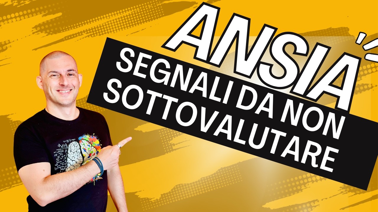 ANSIA: i segnali da non sottovalutare - YouTube