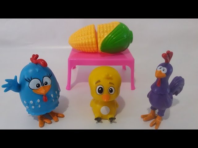 GALINHA PINTADINHA PINTINHO AMARELINHO E GALO CARIJÓ EM: O MILHO GIGANTE