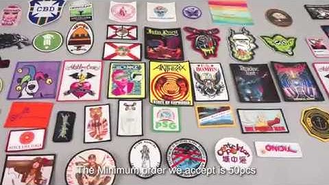 Custom sublimation patches, printed patches