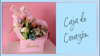 Caja de corazón y vino | 2 ideas para regalar a mamá | 10 de Mayo