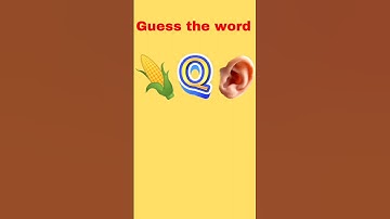 Connect the images and guess the correct word 🧩🧠#puzzle #shorts