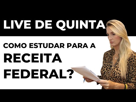 COMO ESTUDAR PARA A RECEITA FEDERAL?