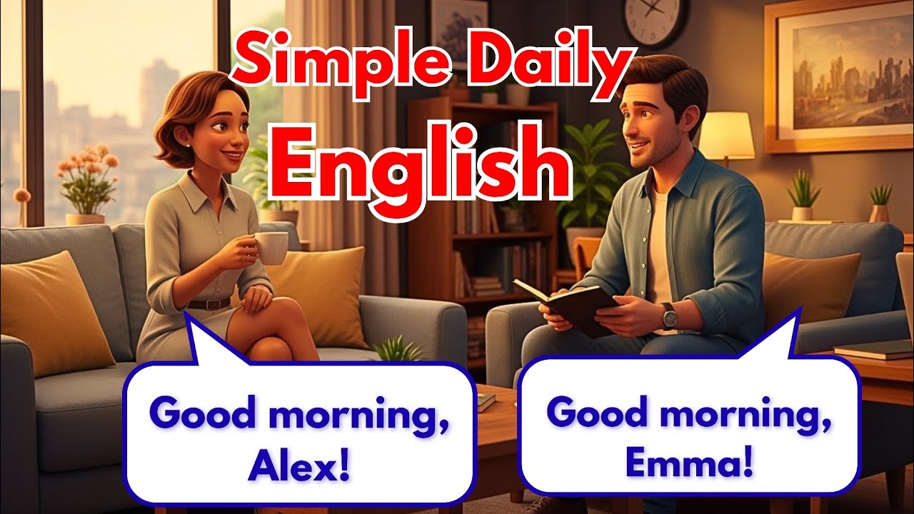 Simple Daily English Conversation | Easy English Speaking Practice for ...
