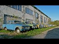 Moskvich Cars LEFT in the Vehicle Cemetery
