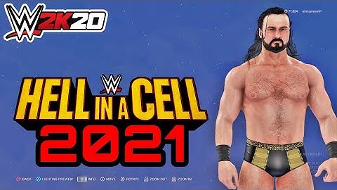 wwe 2k20 drew McIntyre custom attire hell in a cell 2021 (easy make).